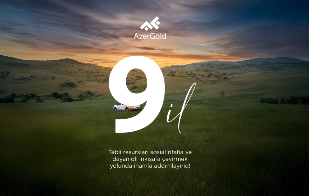 "AzerGold" QSC-nin fəaliyyətinin 9-cu ili tamam oldu