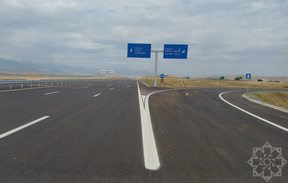 Əhmədbəyli-Füzuli-Şuşa yolu bölgədə turizmin inkişafına və iqtisadi fəallığı artırmağa töhfə verəcək