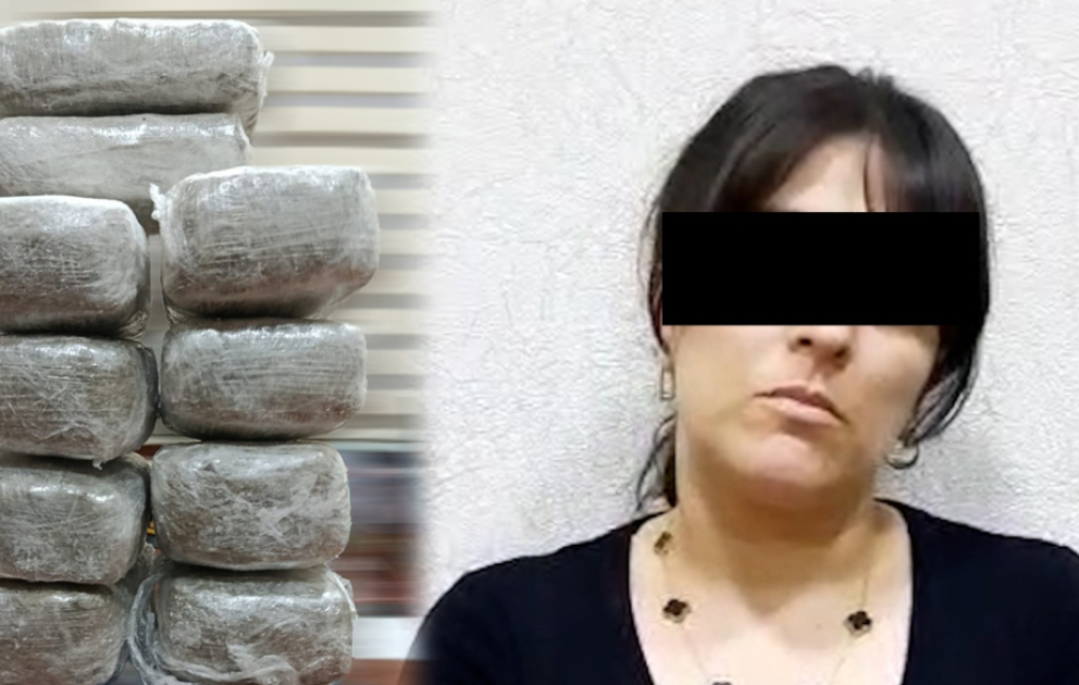 Xəzər rayonunda 32 yaşlı qadından 10 kiloqramdan artıq narkotik vasitə aşkarlanıb