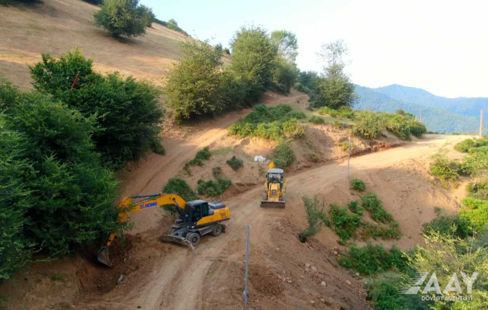 Lerikdə Hamarmeşə–Bibiyani avtomobil yolu yenidən qurulur
