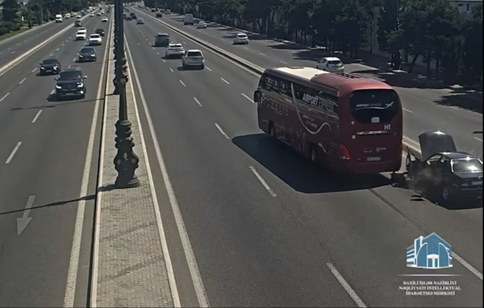 NİİM: Sürücülərdən birinin təhlükəsizlik qaydalarına əməl etməməsi, digərinin isə diqqətsizliyi ağır qəzaya səbəb olub