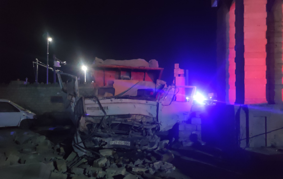 Xaçmazda “KamAZ” hasara çırpılıb, sürücü ölüb