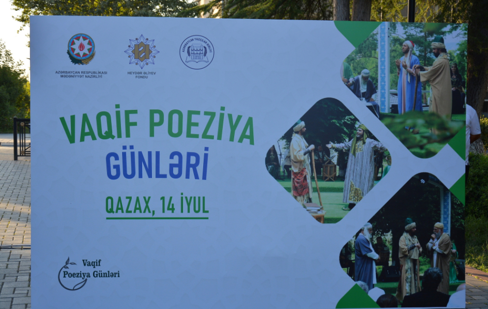 Qazaxda Vaqif Poeziya Günlərinin rəsmi açılış mərasimi olub