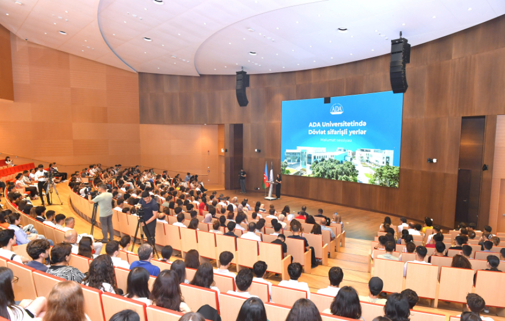 ADA Universitetində dövlət sifarişli yerlərin sayı açıqlanıb
