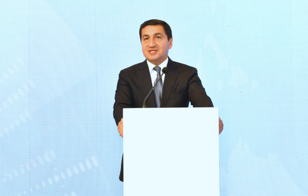 Hikmət Hacıyev: Şuşa Qlobal Media Forumunda müxtəlif ideyalar və yenilikçi baxışlar formalaşır