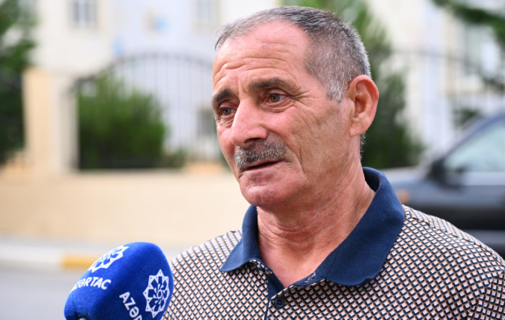 Cəbrayıl sakini: Qarabağda yaradılan şəraiti görəndə ümidlərim böyüyür