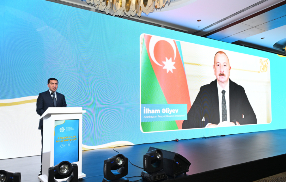 Azərbaycan milli mətbuatının 150 illik yubileyi münasibətilə tədbir keçirilib