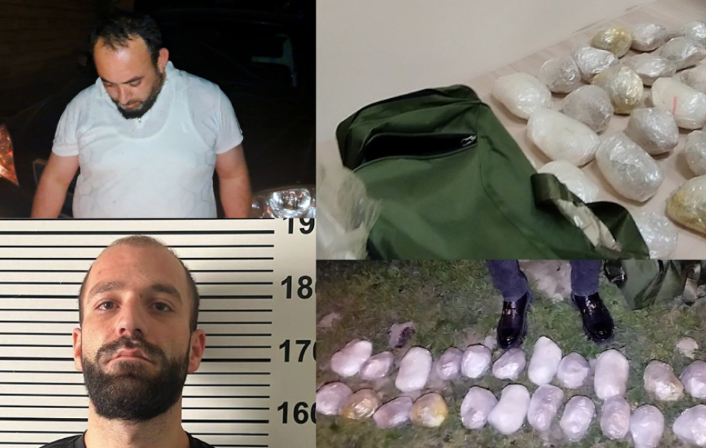 Abşeronda saxlanılan 2 nəfərdən 5 kiloqrama yaxın narkotik vasitə aşkarlanıb
