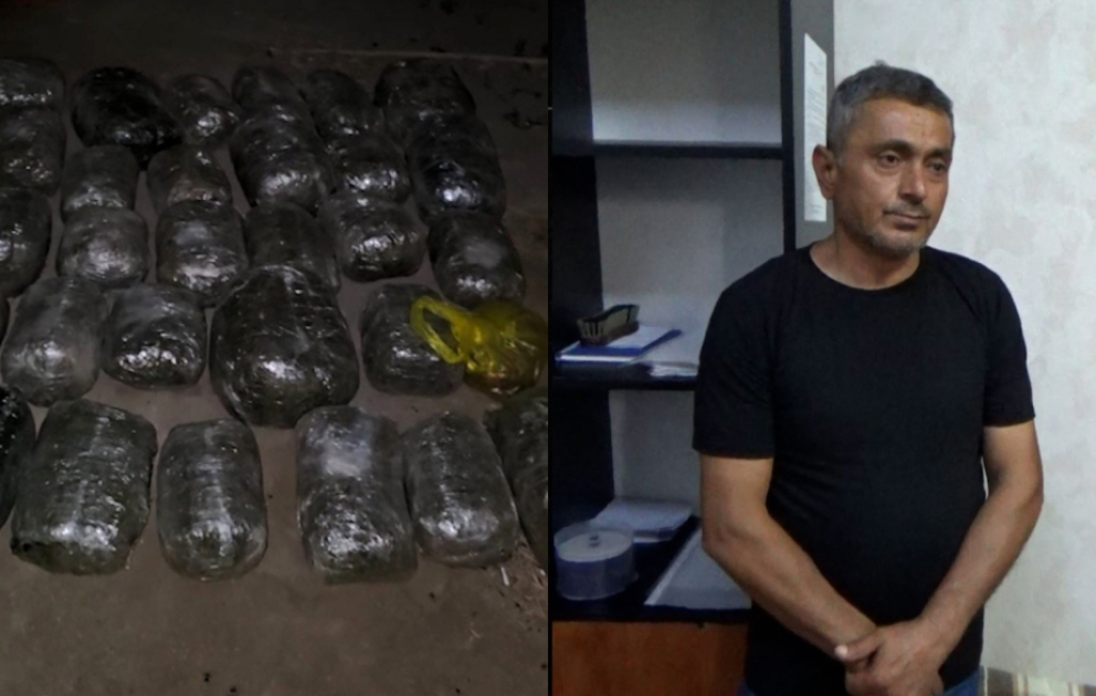 Pirallahı sakinindən 42 kiloqram narkotik vasitə tutulub