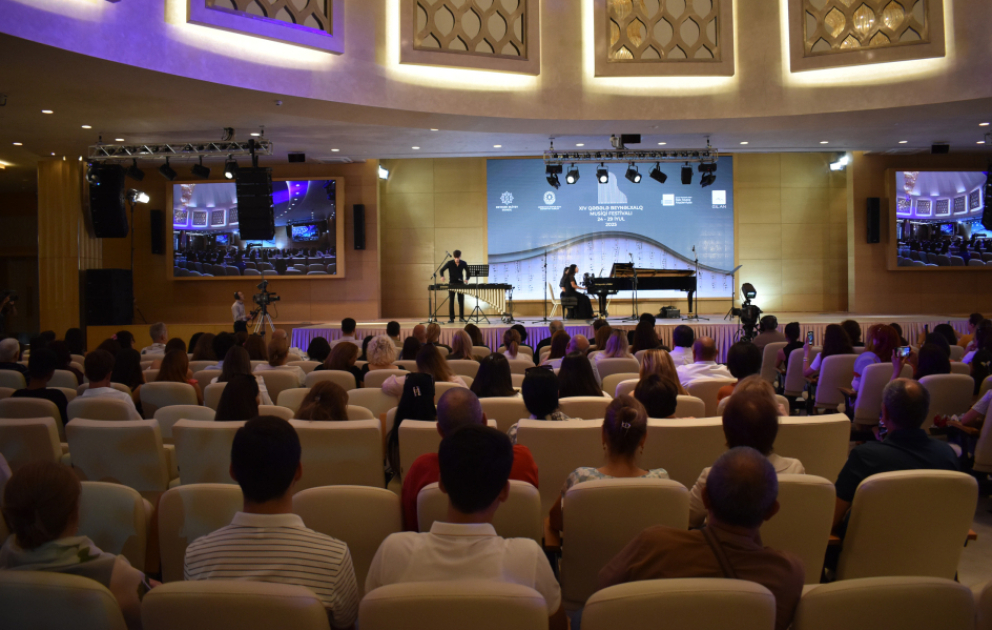 Qəbələ festivalında Bakı Musiqi Akademiyasının tələbələri çıxış ediblər