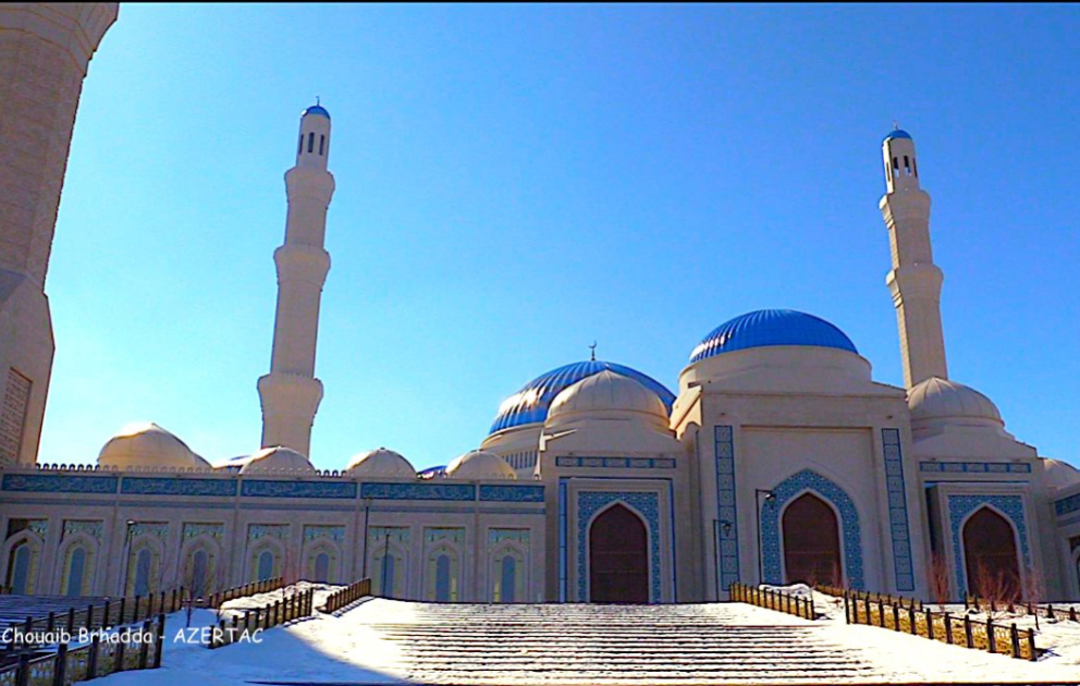 La Grande Mosquée d'Astana : l'un des principaux monuments de Kazakhstan