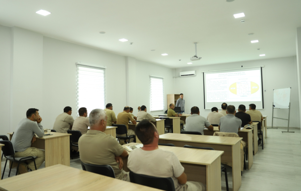 Tajik specialists conduct mine clearance training for ANAMA personnel