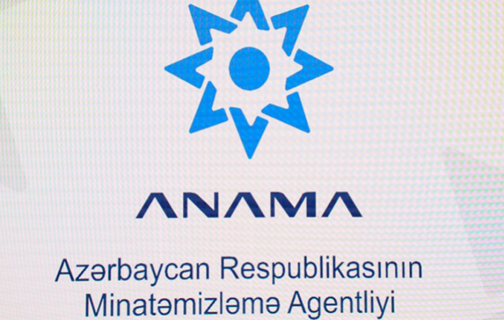ANAMA: Ötən həftə 183 mina və 673 partlamamış hərbi sursat zərərsizləşdirilib