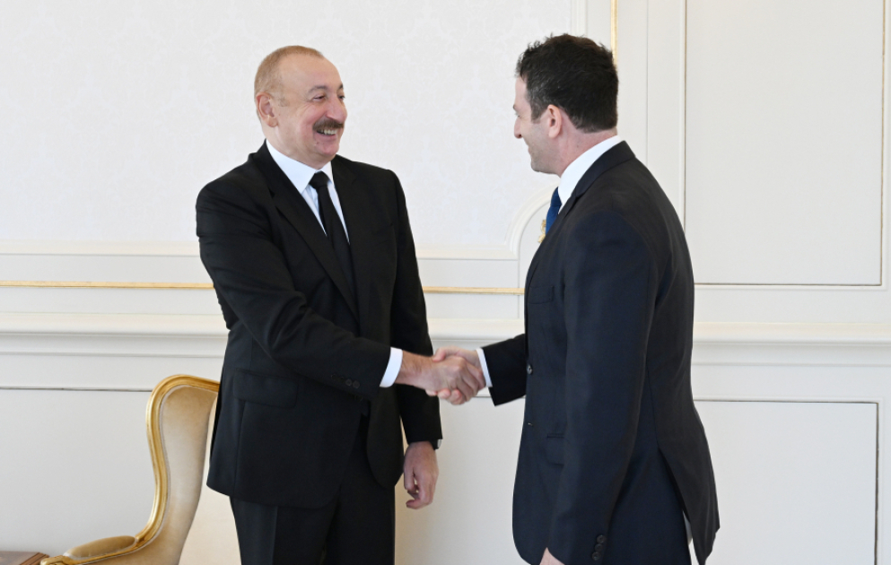 President Ilham Aliyev received President of Global Affairs at Goldman Sachs Group Inc