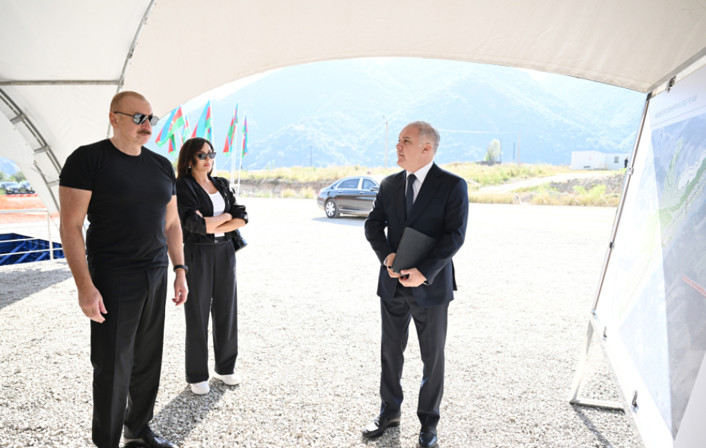 Foundation stone laid for 4th residential complex in Kalbajar