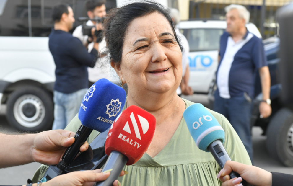 Xıdırlı sakini: Çox xoşbəxtəm ki, 65 yaşımda öz doğma kəndimə qayıdıram