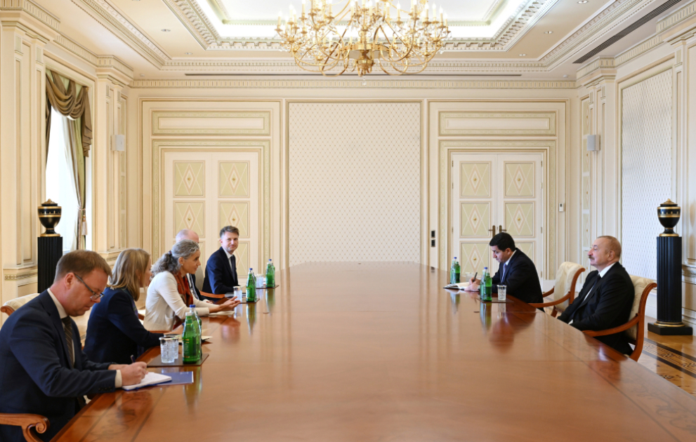 President Ilham Aliyev received European Union Special Representative for South Caucasus