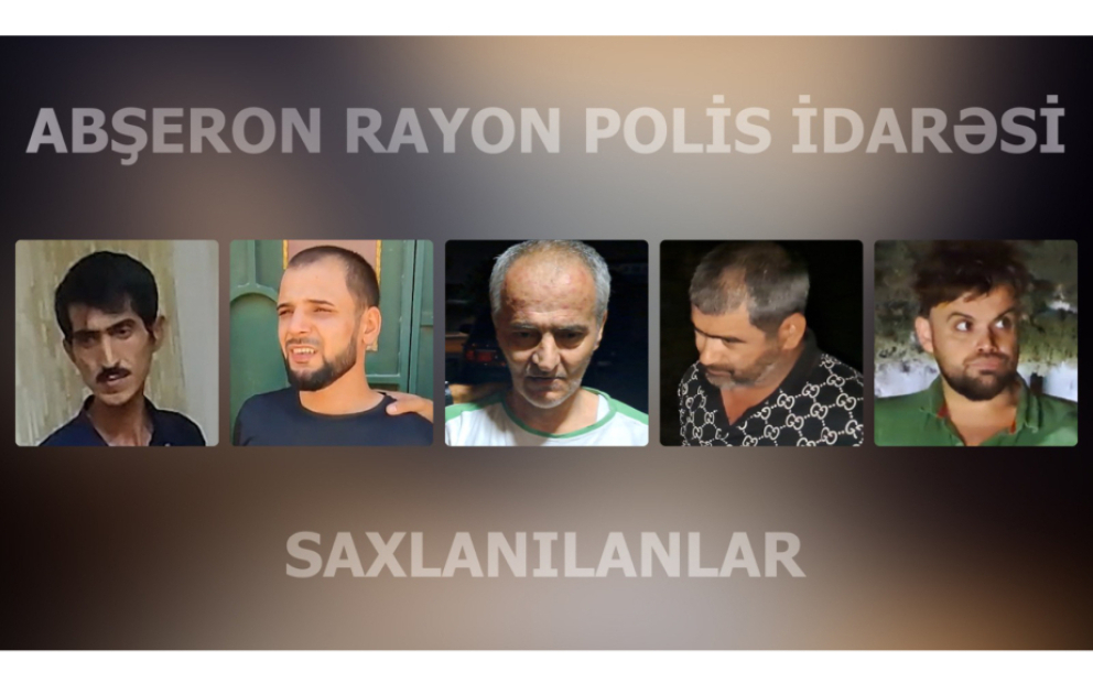 Abşeronda narkokuryerliyə cəlb edilən beş nəfər saxlanılıb
