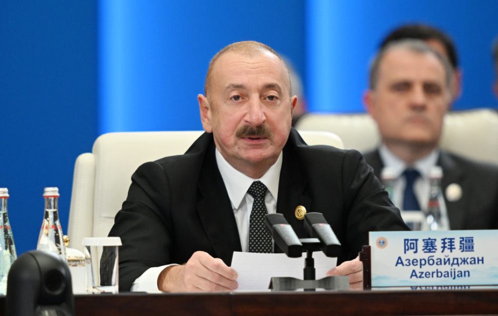 Prezident İlham Əliyev: Azərbaycan-Çin əlaqələri son iki ildə keyfiyyətcə yeni mərhələyə yüksəlib