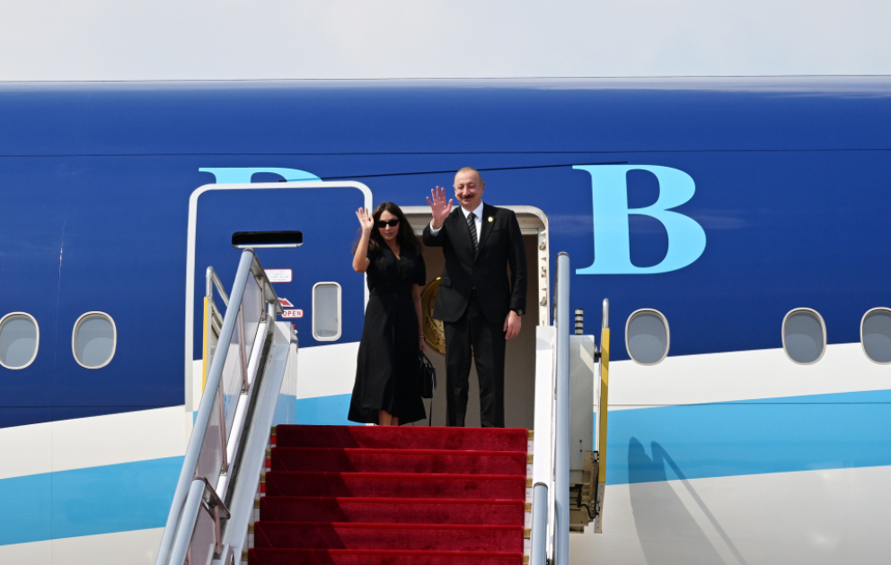Prezident İlham Əliyevin Çinə işgüzar səfəri başa çatıb