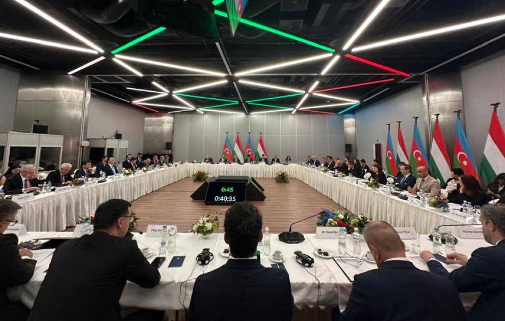 Azərbaycan və Macarıstan hökumətləri arasında Birgə Komissiyanın XI iclası keçirilib
