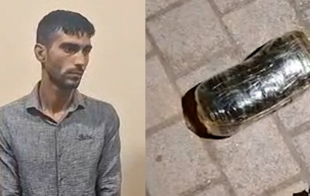 Səbail rayonunda heroin satan narkokuryer saxlanılıb