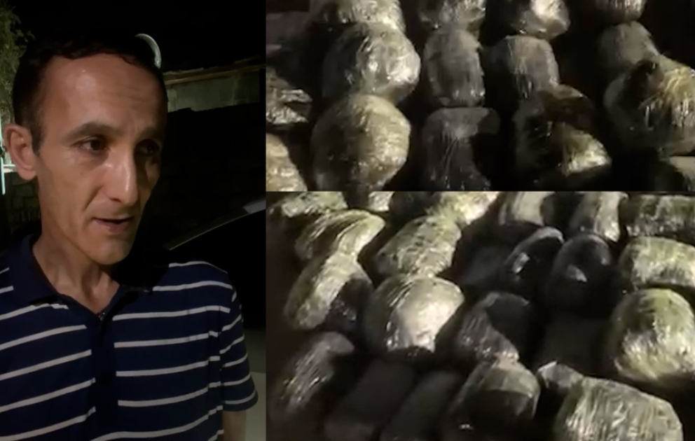 Nərimanov rayonunda 60 kiloqram narkotik vasitə aşkarlanıb
