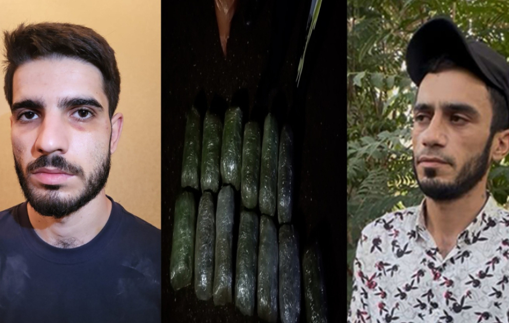 Yasamalda saxlanılan kuryerlərdən 31 kiloqram narkotik vasitə aşkarlanıb