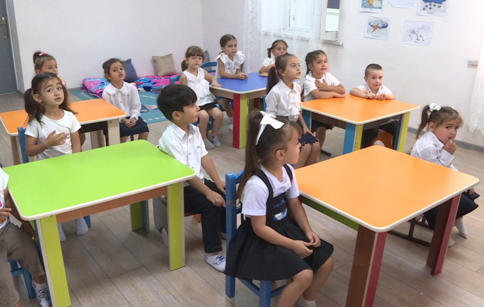 Balakəndə iki dildə təlim-tərbiyə verən uşaq bağçasından