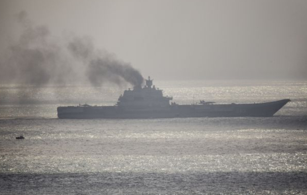 Корабль Черноморского флота России поражен под Новороссийском