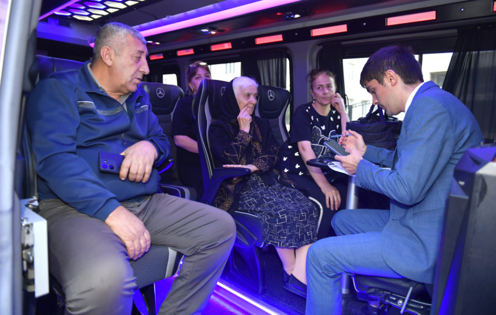 Azerbaijan resettles first group of residents in Shushakand and Sos villages, and Girmizi Bazar settlement