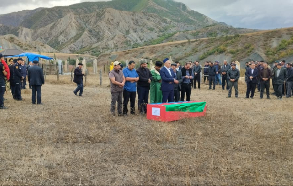 Otuz bir il əvvəl şəhidlik zirvəsinə ucalan döyüşçü Qubada dəfn olunub