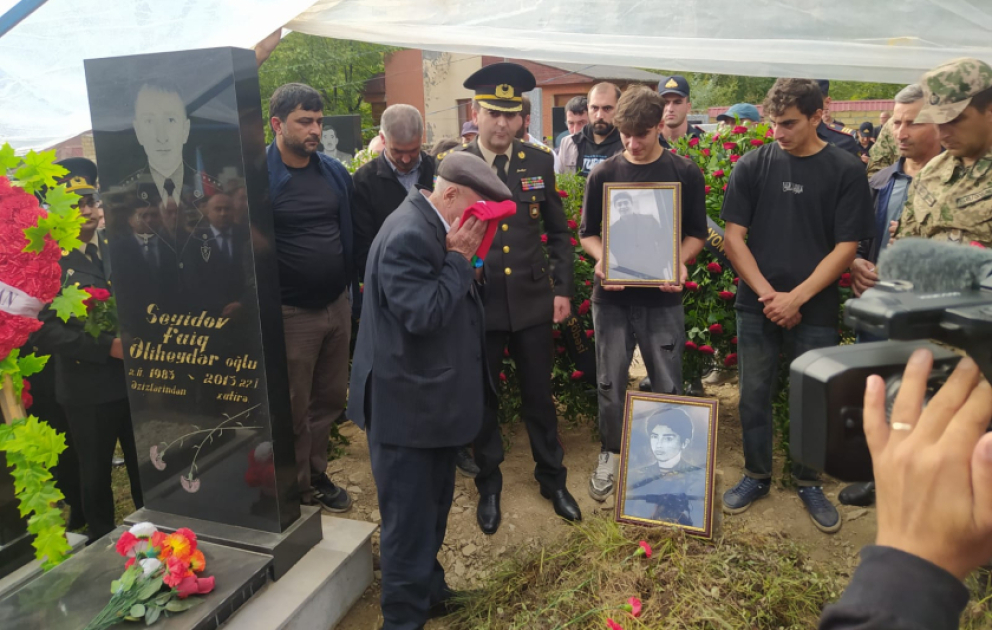 Birinci Qarabağ müharibəsinin itkin şəhidi Vəkil Qayıbov Qəbələ rayonunda dəfn edilib