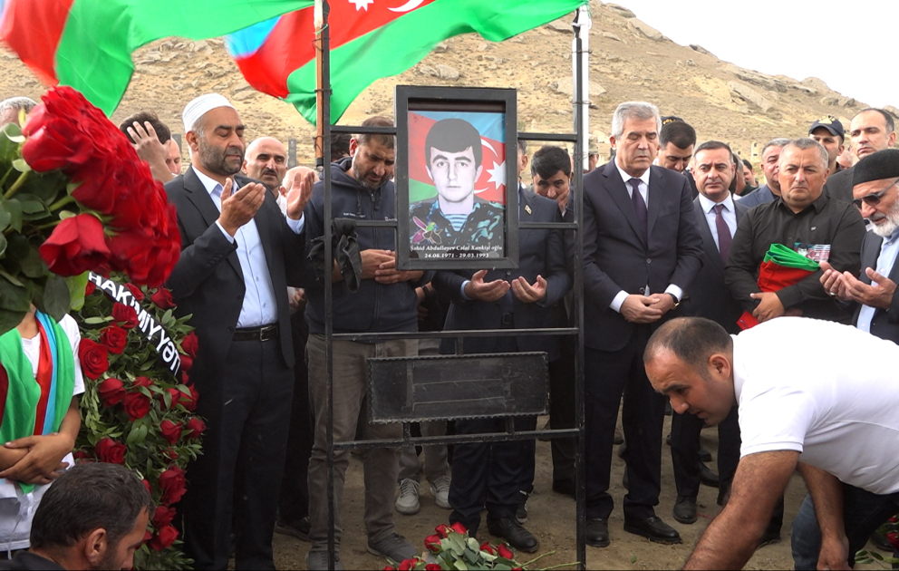 Birinci Qarabağ müharibəsinin itkin şəhidi Cəlal Abdullayev Qaradağ rayonunda dəfn edilib