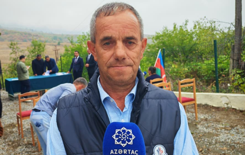 Keçmiş məcburi köçkün: Doğma torpaqlarda yeni həyata başlayırıq