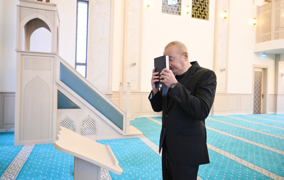 Состоялось открытие мечети, построенной в поселке Гадрут