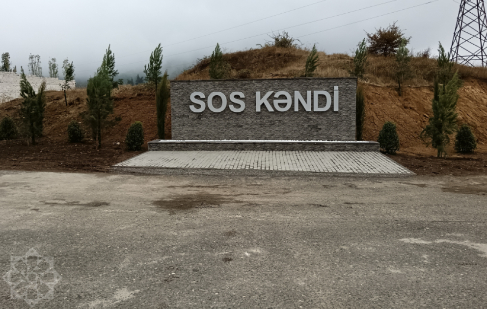 Sos kəndində ilin sonunadək daha 75 ev istismara hazır olacaq