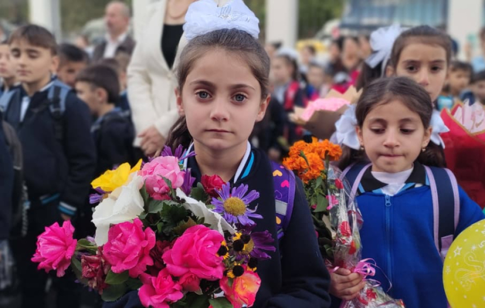 Qusarın Cibir kəndində yeni məktəb binası istifadəyə verilib