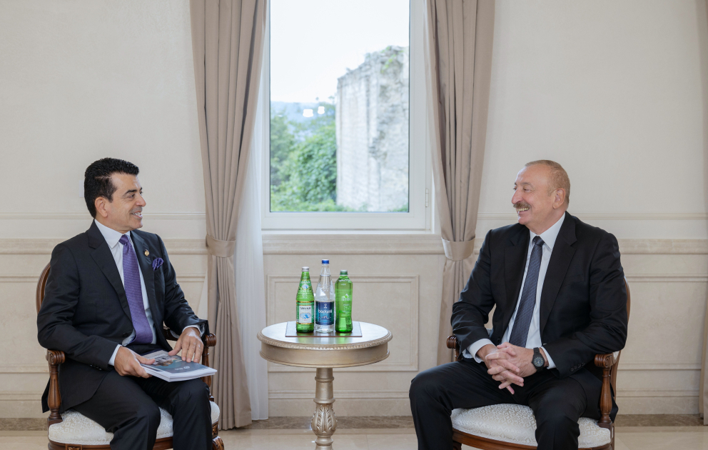 President Ilham Aliyev received ICESCO Director-General