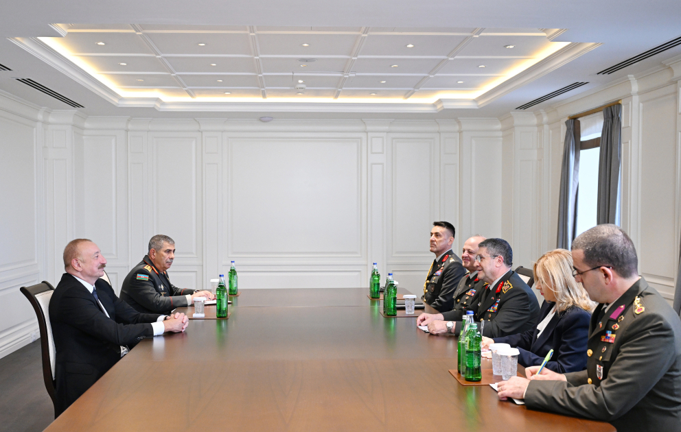 President Ilham Aliyev received Chief of General Staff of the Turkish Armed Forces