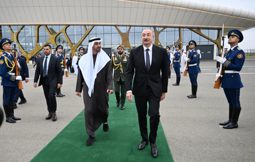 President of United Arab Emirates concluded official visit to Azerbaijan