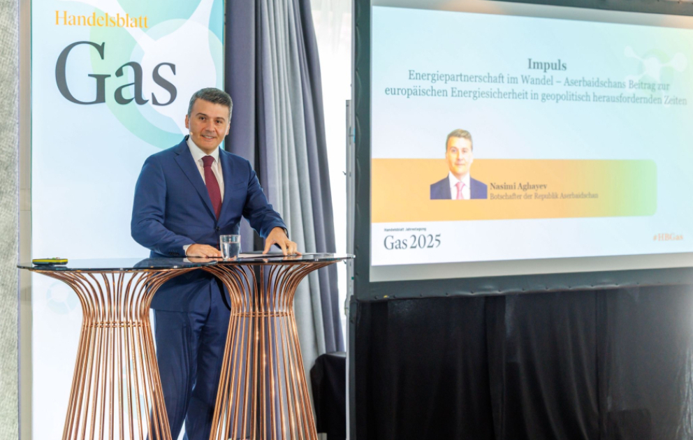 Azərbaycanın enerji strategiyası Berlində keçirilən ənənəvi qaz konfransında diqqət mərkəzində olub