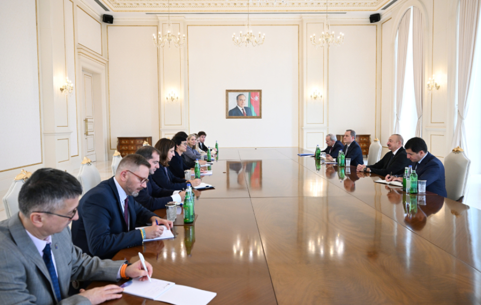 President Ilham Aliyev received European Commissioner for Enlargement