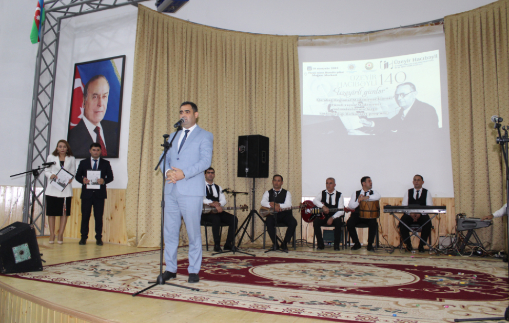 Füzulidə “Üzeyirli günlər” adlı konsert və sərgi olub