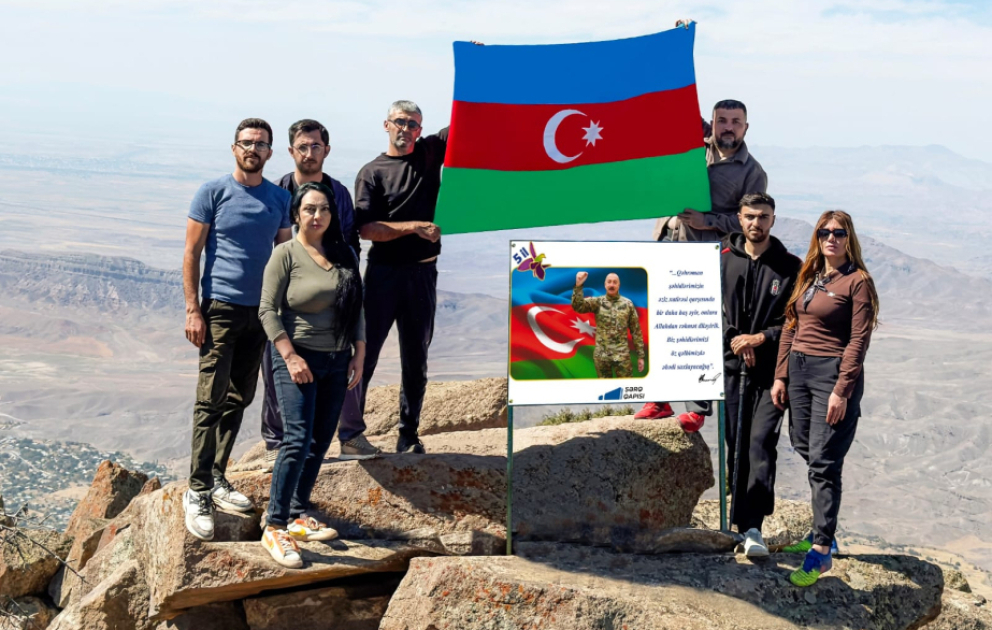 “Şərq qapısı” qəzetinin əməkdaşları Haçadağa yürüş ediblər
