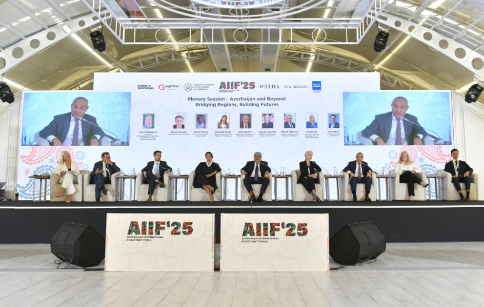 Bakıda 1-ci Azərbaycan Beynəlxalq İnvestisiya Forumu keçirilir