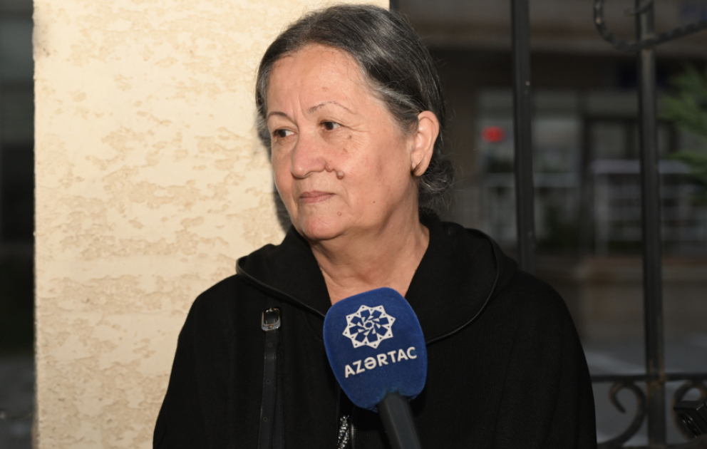 Laçına köçən sakin: Bu gün yurdumuza qayıtdığım üçün çox sevinirəm