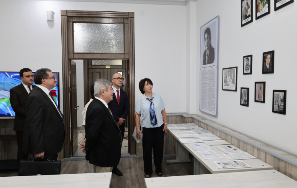 Səmərqənd Dövlət İqtisad və Servis İnstitutunda azərbaycanlı alimin adını daşıyan auditoriya açılıb
