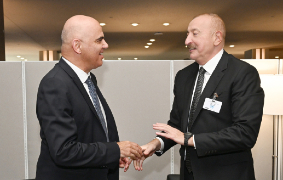 New York : le président Aliyev rencontre le secrétaire général du Conseil de l’Europe