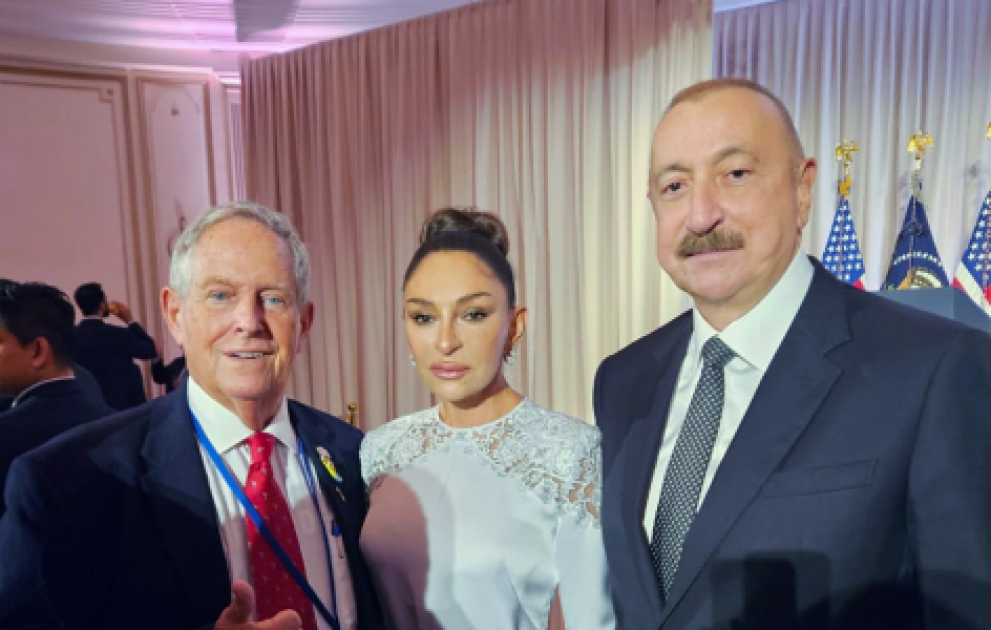 Prezident İlham Əliyev və birinci xanım Mehriban Əliyeva BMT Baş Assambleyasının 80-ci sessiyası ilə əlaqədar rəsmi qəbulda iştirak ediblər